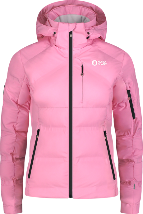 Women's pink winter jacket DELIGHTFUL