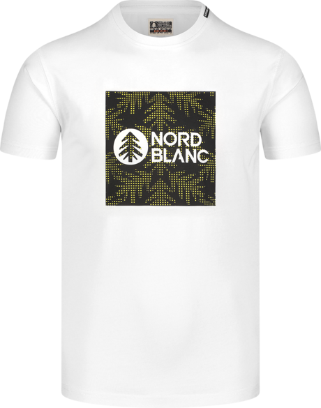 Men's white cotton t-shirt SQUARED