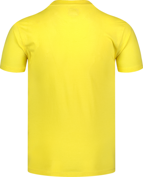 Men's yellow cotton t-shirt SQUARED