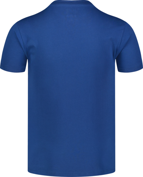 Men's blue cotton t-shirt SHADOWING