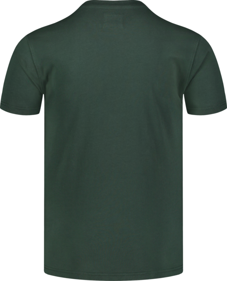 Men's green cotton t-shirt SHADOWING