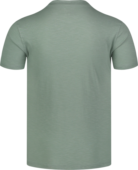 Men's green cotton t-shirt CAPITAL