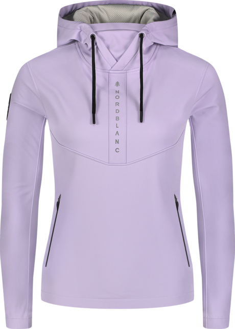Lila női softshell pulóver EMOTION
