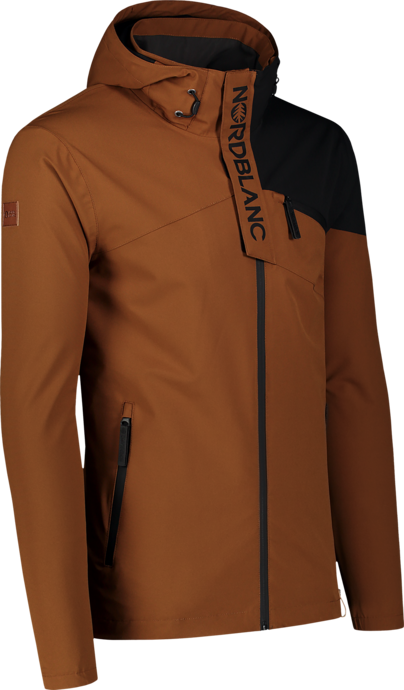 Barna férfi vízálló outdoor dzseki/kabát PINE