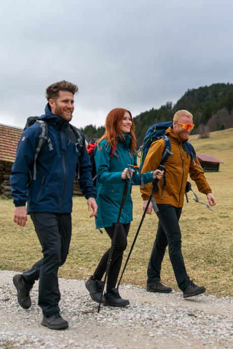 Barna férfi vízálló outdoor dzseki/kabát PINE