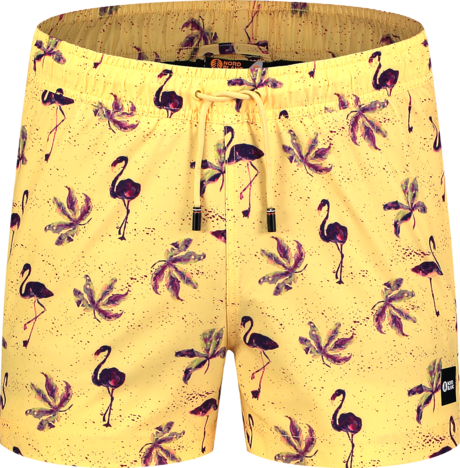 Herren Bade- shorts gelb RAINFOREST