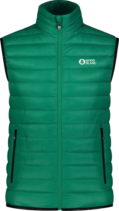 Men's green winter vest TUNDRA