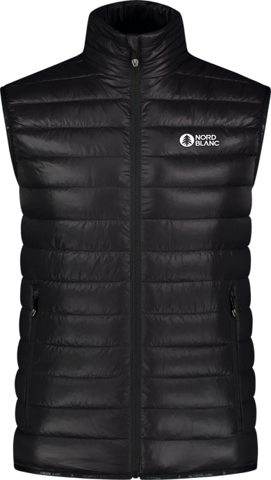 Men's black winter vest TUNDRA