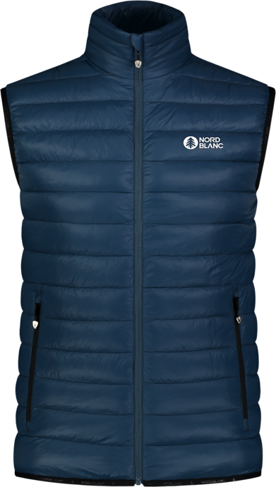 Men's blue winter vest TUNDRA