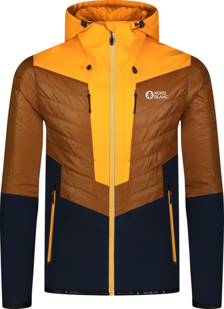 Men's yellow sports jacket SKIJORING