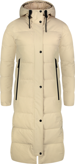 Women's beige winter parka BLANKET