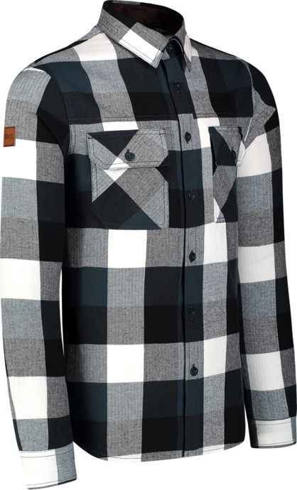 Kék férfi flaneling QUANTUM