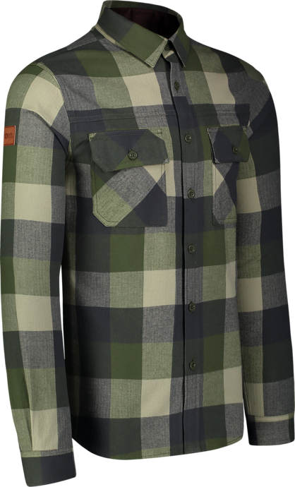 Zöld férfi flaneling QUANTUM