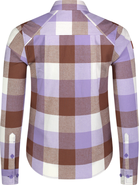 Damen Flanellhemd lila HALCYON