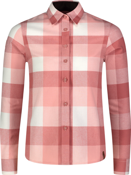 Damen Flanellhemd pink HALCYON