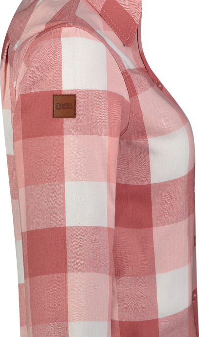 Damen Flanellhemd pink HALCYON