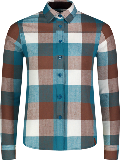 Damen Flanellhemd blau HALCYON