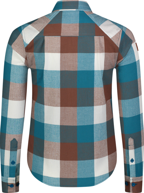 Damen Flanellhemd blau HALCYON