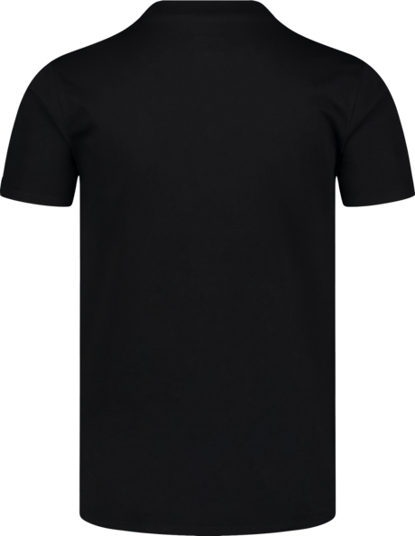 Herren Baumwolle T-Shirt schwarz ALONE
