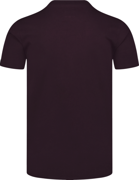 Herren Baumwolle T-Shirt lila ALONE