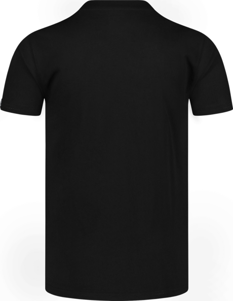 Herren Baumwolle T-Shirt schwarz SUNRISE