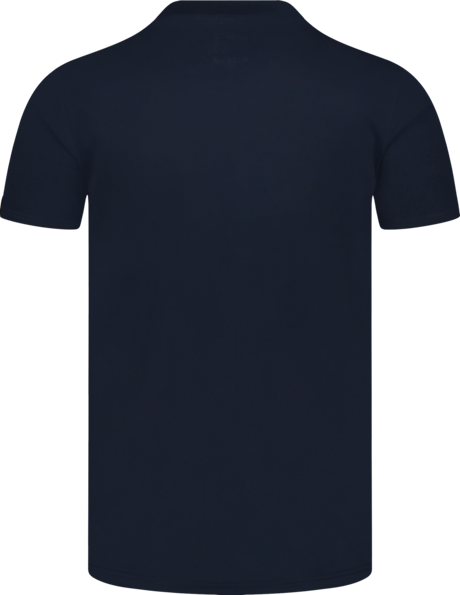 Herren Baumwolle T-Shirt blau ALONE