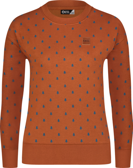 Damen Sweatjacke braun SEMPITERNAL
