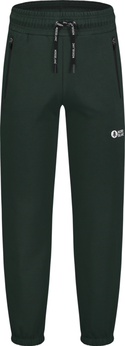 Tmavě zelené pánské bavlněné tepláky COMFYSTRIDE