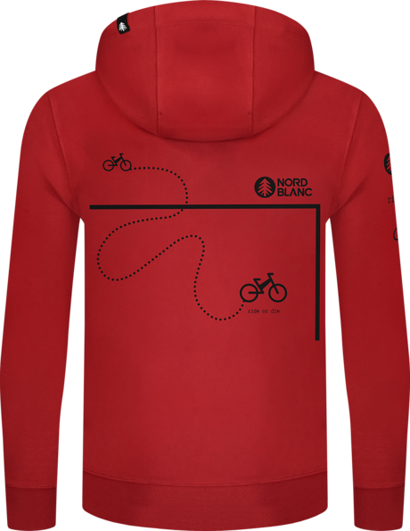 Herren Sweatjacke rot TRIBUTE