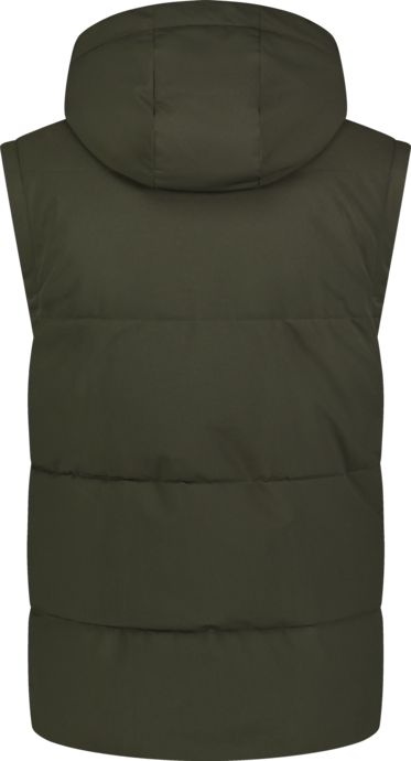 Men's khaki winter vest NUMINOUS