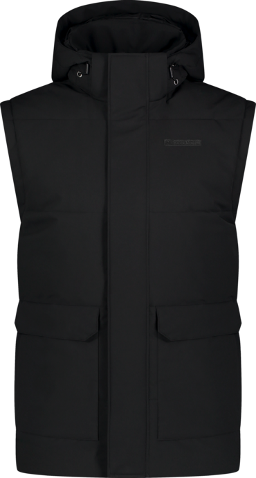 Men's black winter vest NUMINOUS