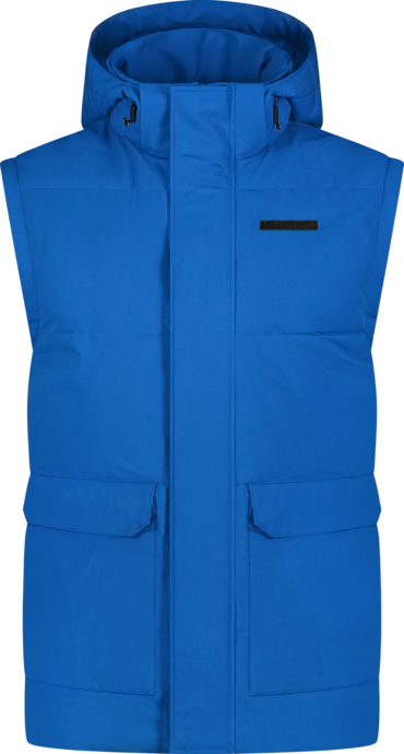 Men's blue winter vest NUMINOUS