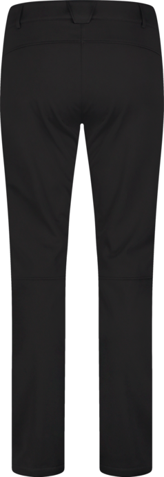 Damen Fleece Gefüttert wasserdichte Softshellhose schwarz SWEEP
