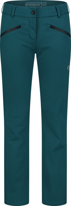 Damen Fleece Gefüttert wasserdichte Softshellhose grün SWEEP