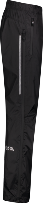 Women's black fullzip waterproof pants METEOR