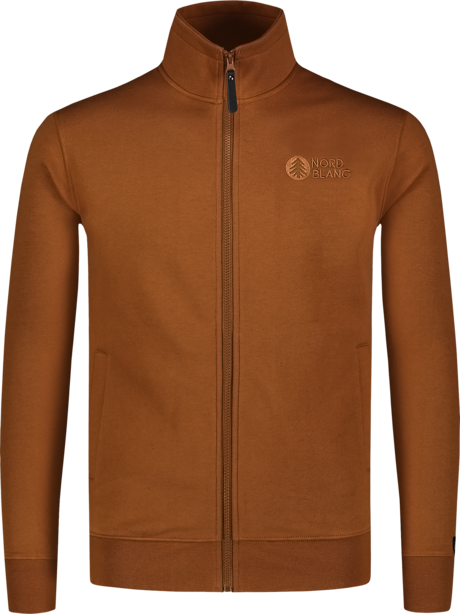 Men's brown sweatshirt FASCINATE