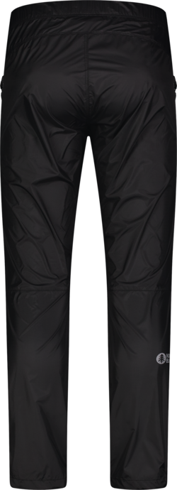 Men's black fullzip waterproof pants CRUST