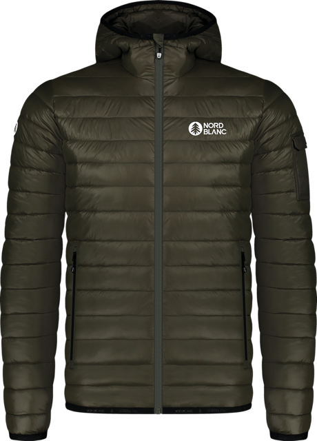 Men's khaki winter jacket SNARL
