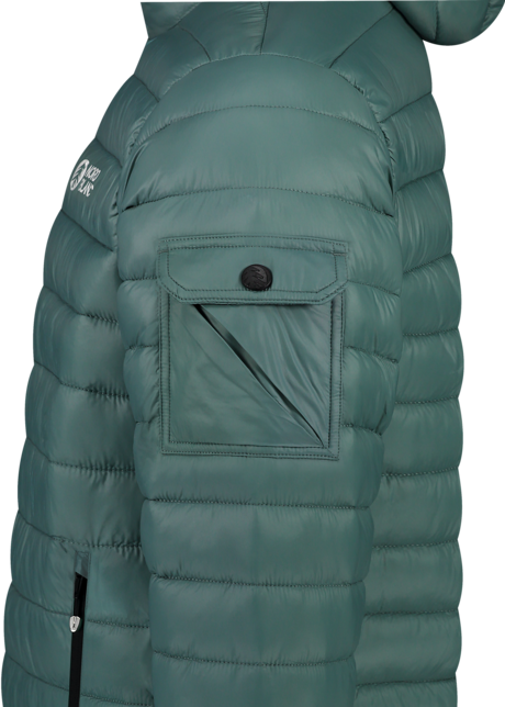 Men's green winter jacket SNARL