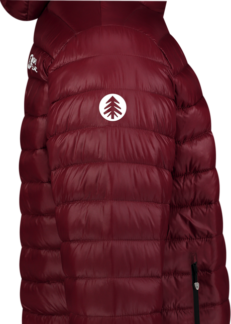 Men's wine red winter jacket SNARL