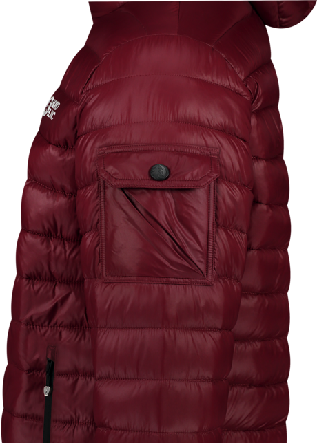 Men's wine red winter jacket SNARL