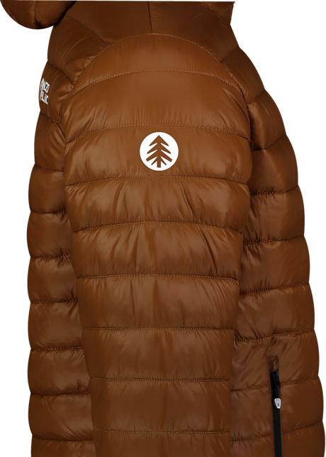 Men's brown winter jacket SNARL