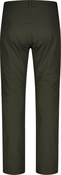 Men's khaki outdoor waterproof pants with fleece GRIZZLY