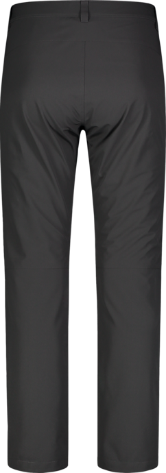 Men's black outdoor waterproof pants with fleece GRIZZLY