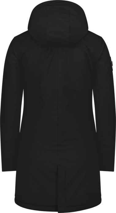 Women's black waterproof winter parka HEATH