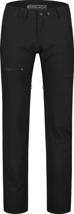 Damen Fleece Gefüttert wasserdichte Outdoorhose schwarz FLOE
