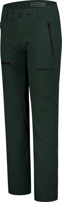 Damen Fleece Gefüttert wasserdichte Outdoorhose grün FLOE