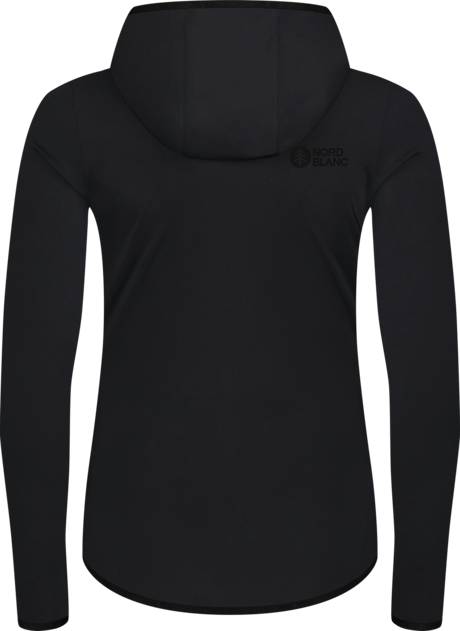 Women's black powerfleece jacket MIRE