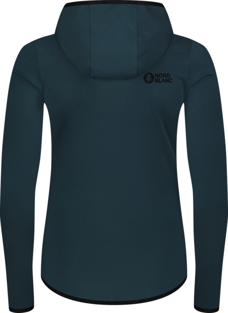Women's green powerfleece jacket MIRE