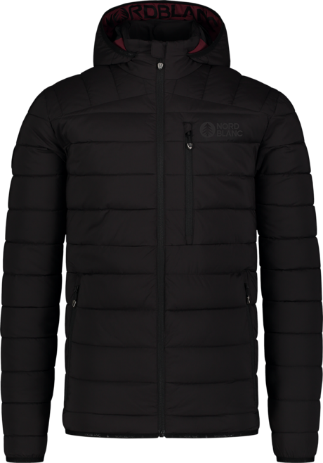 Men's black winter jacket SCREE
